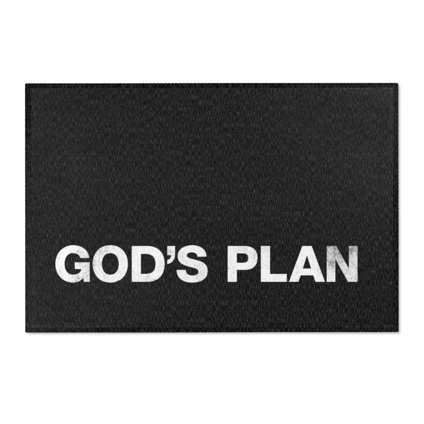God's Plan Area Rug