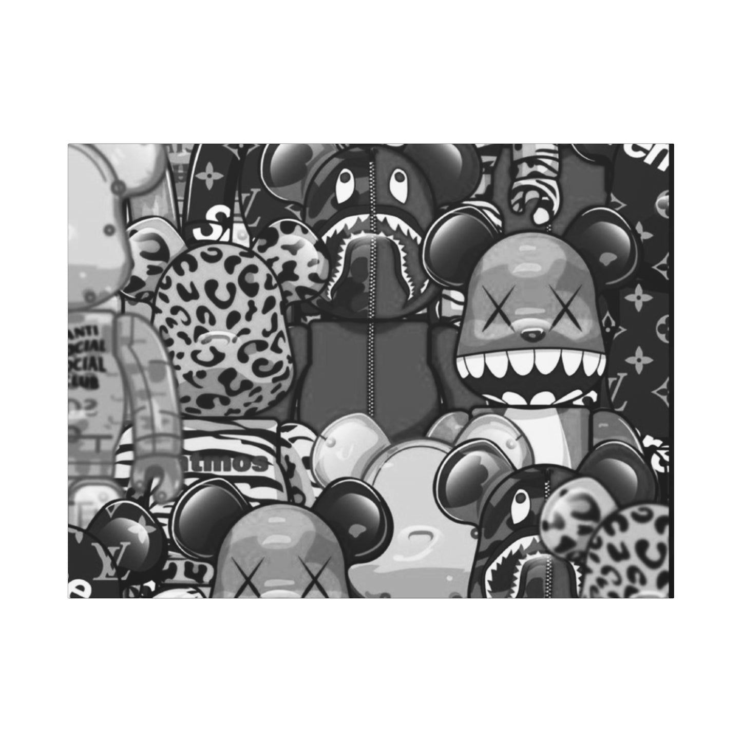 Claws designer collab B&W