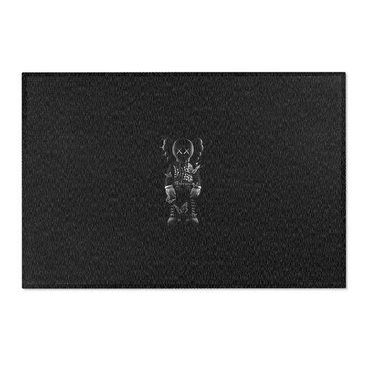 All black claws Area Rug